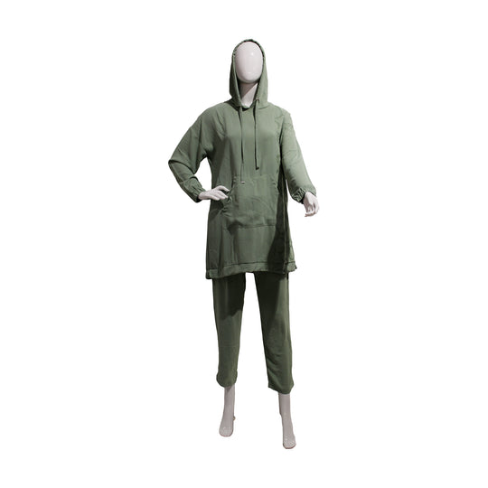 CAP HOODED SET | PISTACHIO GREEN | MEDIUM