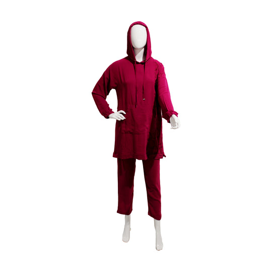 EXRUTEX CAP SUIT | PINK | MEDIUM