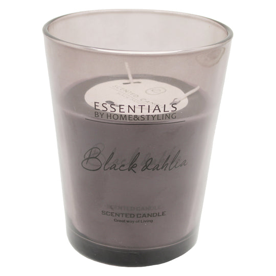 CANDLE SCENTED BD/FL/WA BLACK