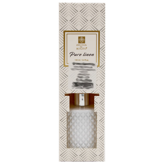 DIFFUSER PERFUME RATTAN STICK ASSORTED WHITE - PURE LINEN