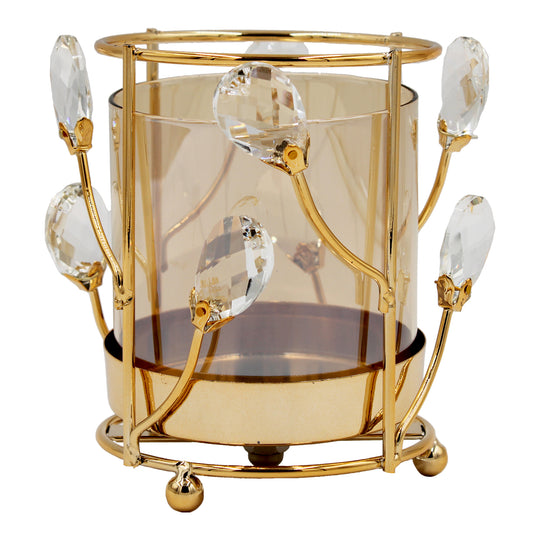 CANDLE HOLDER CRYSTAL