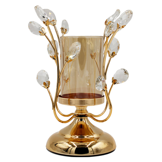 CANDLE HOLDER CRYSTAL