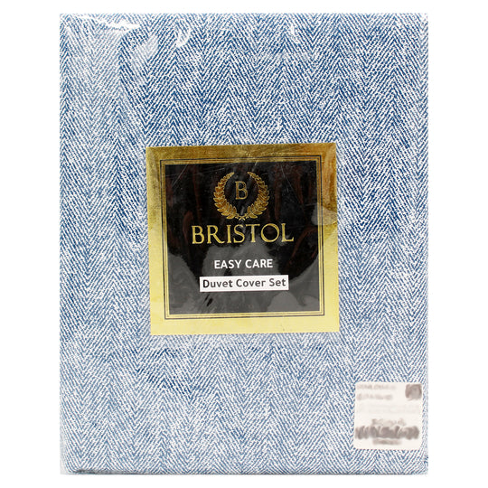 SINGLE DUVET COVER SET | 160X220 | ISLAND HERRINGBONE
