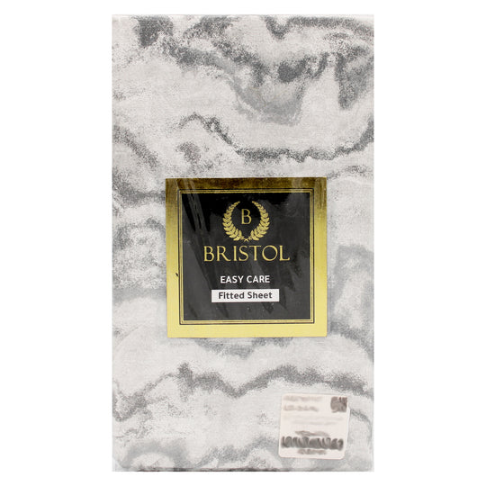 SINGLE FITTED SHEET | 90X190 | MARBLE CLASSIC