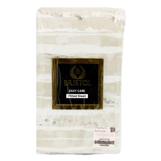 DOUBLE FITTED SHEET | 155X200 | CROFT STONE CRUSH