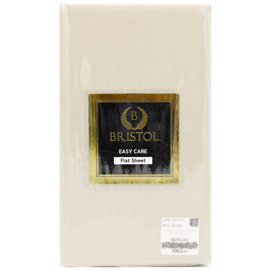 SINGLE FLAT SHEET | 160X270 | DYED BEIGE