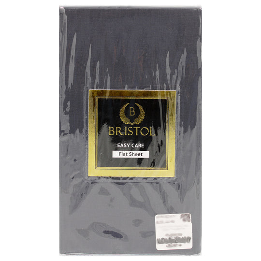 DOUBLE FLAT SHEET | 240X270 | DYED CHARCOAL