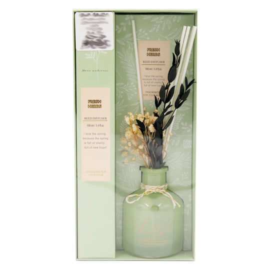 DIFFUSER FLOWER HERB/BLOSSOM/PETAL GREEN - FRESH HERBS
