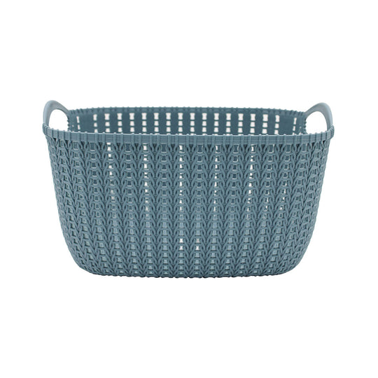 BASKET STORAGE | 23.8X16.2X13.7 | GREY