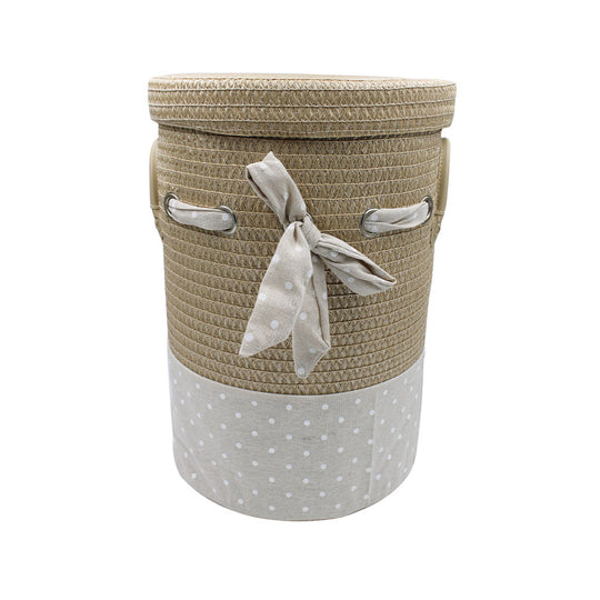 BASKET LAUNDRY | 13X19.5 INCH | BEIGE