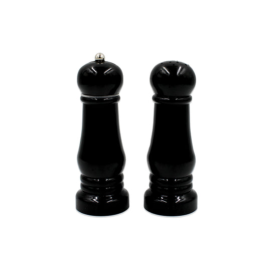 PEPPER MILL AND SALT SHAKER | BLACK