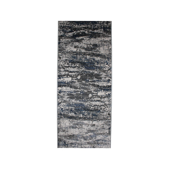 CARPET BABIL | L.GREY & L.BLUE | 80X300CM