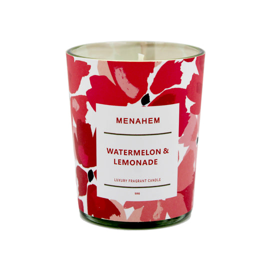CANDLE SCENTED | 5.5X6.5 | WATERMELON & LEMONADE