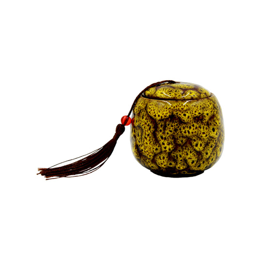 CANDLE SCENTED | 6.5X6.5 | YELLOW