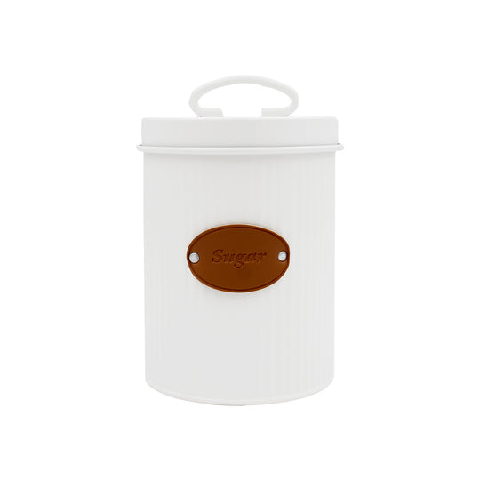 CANISTER SUGAR - 1400ML - WHITE