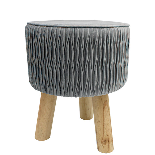 OTTOMAN | 28X34CM | GREY