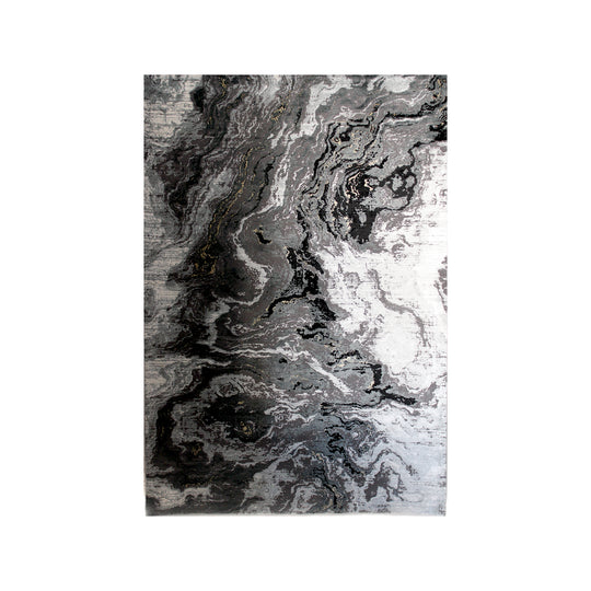 CARPET HACI RAMAZAN | BLACK & GREY | 160X230CM
