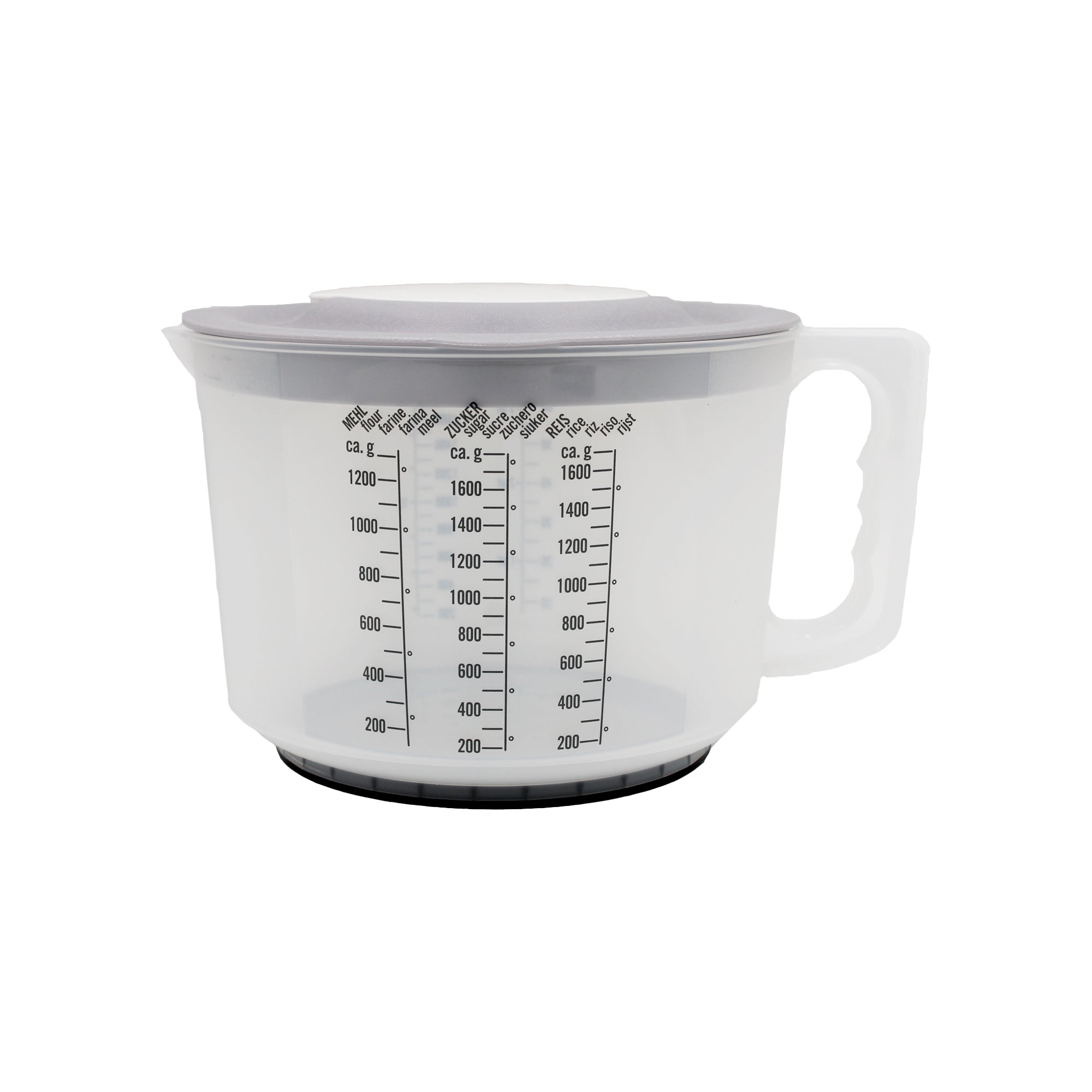 Jug Measuring 2lt Grey Home Identity Uae