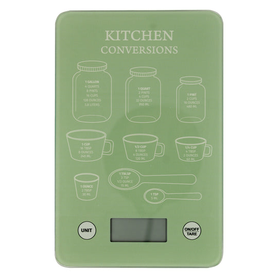 SCALE KITCHEN PASTEL ASSORTED - GREEN