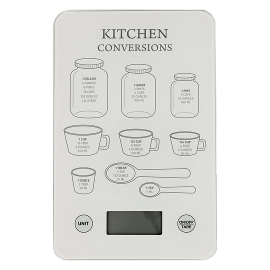 SCALE KITCHEN PASTEL ASSORTED - WHITE