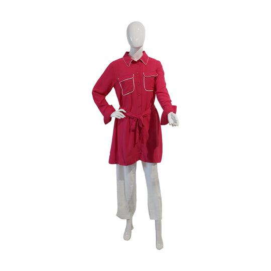 EKRUTEX SUIT SET | LRG_PINK&WHITE | LARGE