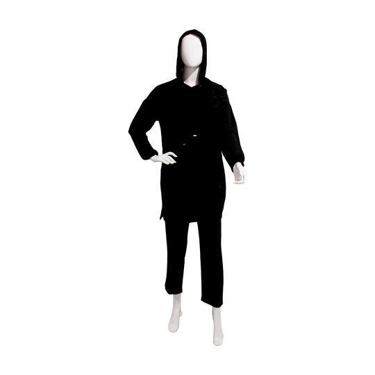 EKRUTEX CAP HOODED SET | BLACK | SMALL