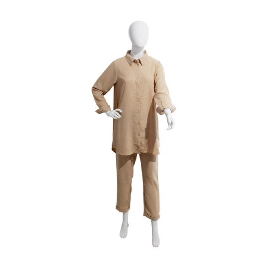 EKRUTEX SUIT SET | BEIGE | SMALL