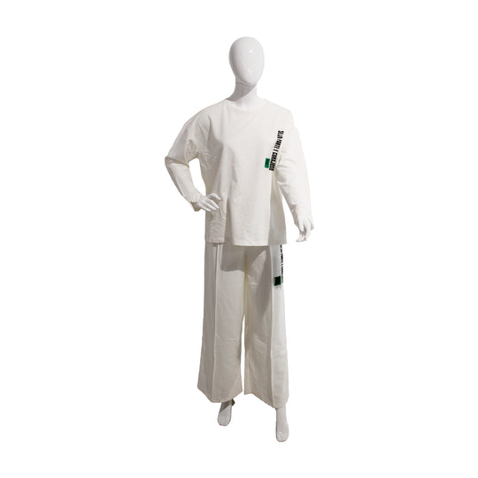 BLUESPACE-TRACK SUIT SET | WHITE | MEDIUM