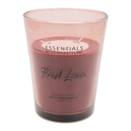 CANDLE SCENTED BD/FL/WA RED