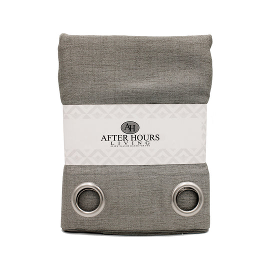 EYELET PAULA | LT GREY | 140X225CM