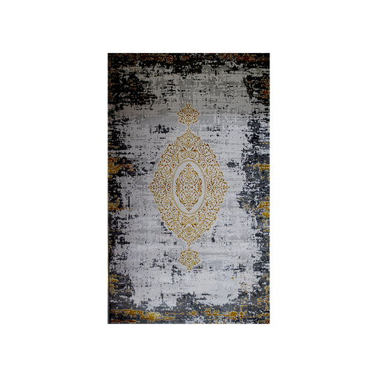 CARPET LAHORE | GREY & YELLOW | 240X340 CM
