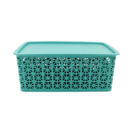 FLOWER BASKET | BLUE | MEDIUM