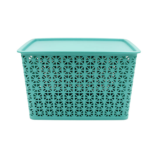 FLOWER BASKET | BLUE | LARGE