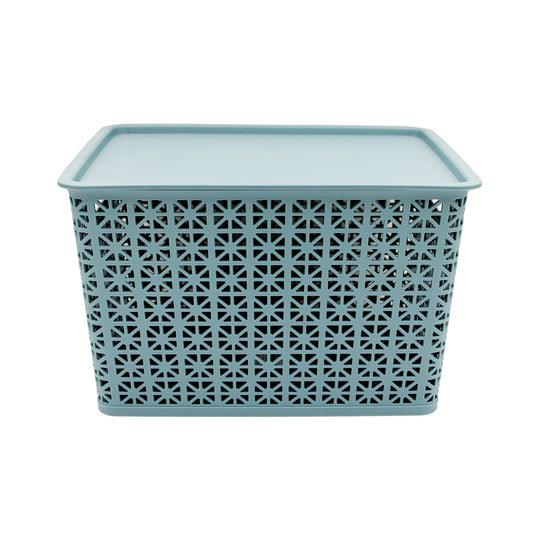 FLOWER BASKET | GREY | LARGE