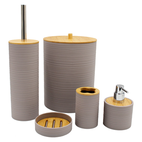 BATHROOM SET | BROWN