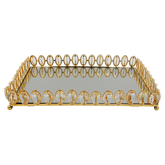 TRAY CRYSTAL RECT | LARGE