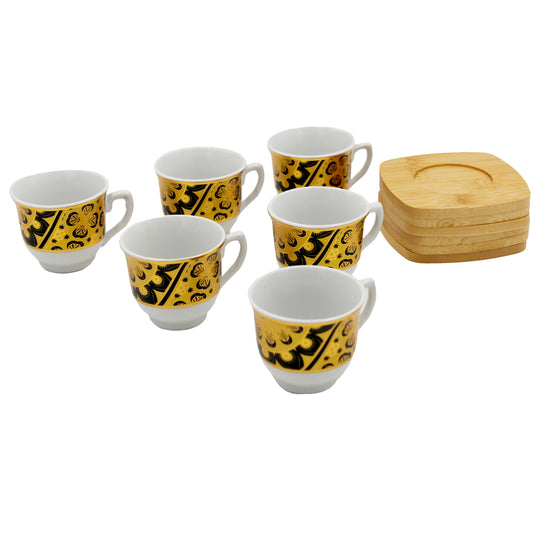 CUP & SAUCER SET KAHWA D10