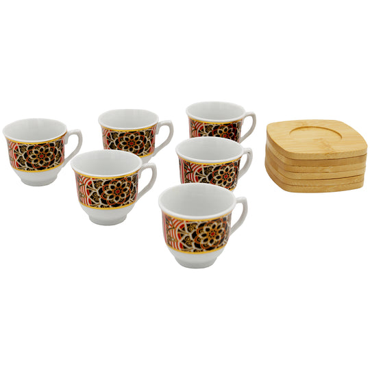 CUP & SAUCER SET KAHWA D1