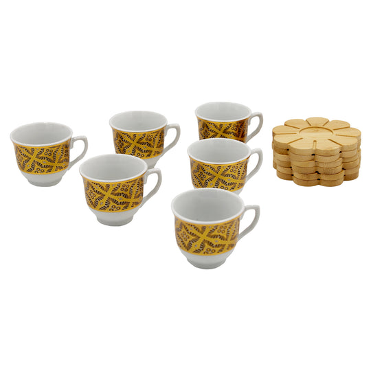 CUP & SAUCER SET KAHWA D2
