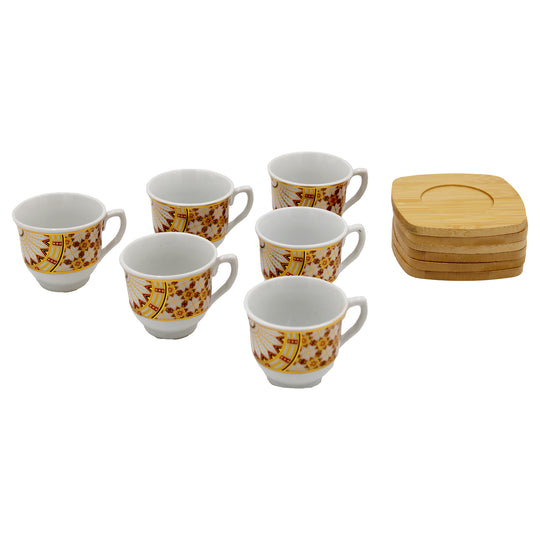 CUP & SAUCER SET KAHAWA D4