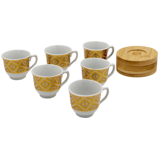 CUP & SAUCER SET KAHWA D5