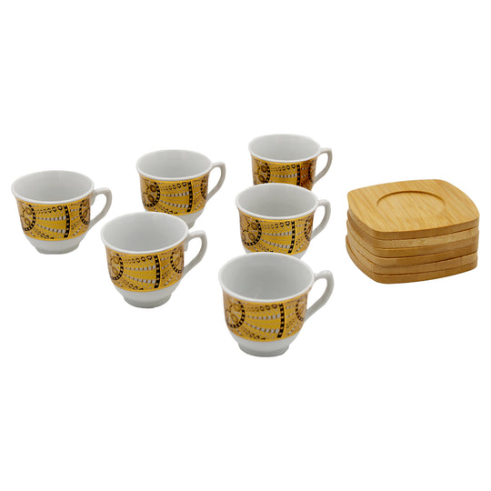 CUP & SAUCER SET KAHWA D6