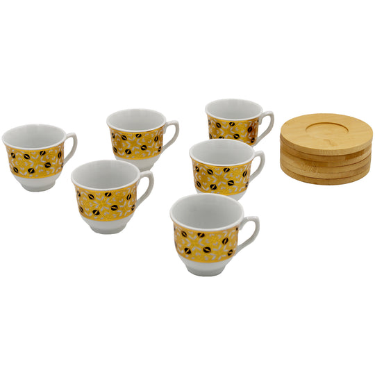 CUP & SAUCER SET KAHWA D7