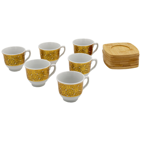 CUP & SAUCER SET KAHWA D9