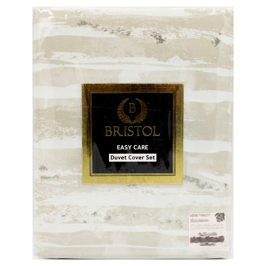 SINGLE DUVET COVER SET | 160X220 | CROFT STONE CRUSH