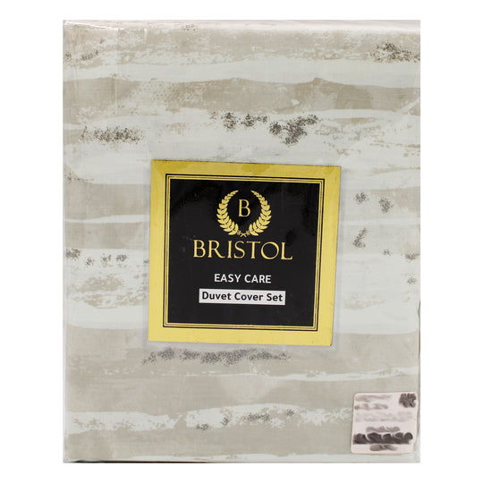 DOUBLE DUVET COVER SET | 220X240 | CROFT STONE CRUSH