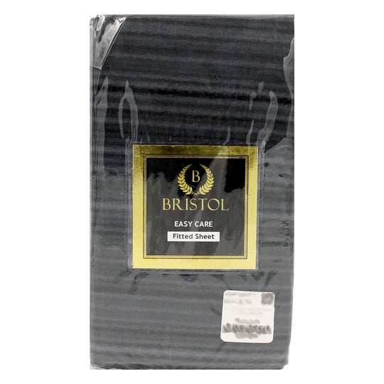 DOUBLE FITTED SHEET | 155X200 | HUDSON GREY