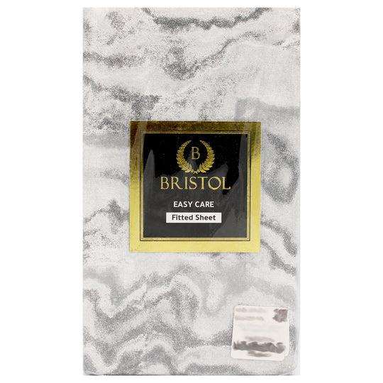 KING FITTED SHEET | 180X210 | MARBLE CLASSIC