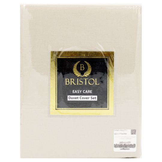 DOUBLE DUVET COVER | 220X240 | DYED BEIGE