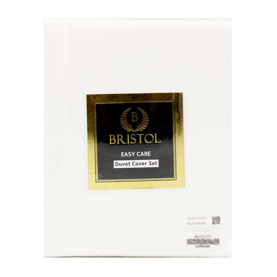 DOUBLE DUVET COVER | 220X240 | BLEACHED WHITE